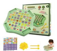 Flip Chess Memory,Flip and Match Memory Game,Memory Juego niños,Animal Flip Matching Chess Board Matching Game for Family Nights, Boosts Cognitive Skills in Kids, Ideal Memory Tool for Kids(B)