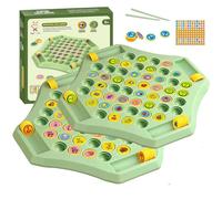 Flip Chess Memory, Flips Match Board Game,Fruit and Animalflip Chess Memorys-Games,Intellectualflip-to-Wingame, Perfect for Family,Social Gatherings (Fruit + Animal)