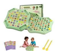 Flip Chess Memory Game, Animal Flip Matching Chess Board Matching Game for Family Nights, Boosts Cognitive Skills in Kids, Ideal Memory Tool for Kids & Adults (Transportation+Fruit)