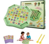 Flip Chess Memory Game, Animal Flip Matching Chess Board Matching Game for Family Nights, Boosts Cognitive Skills in Kids, Ideal Memory Tool for Kids & Adults (Animal)