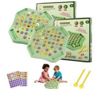 Flip Chess Memory Game, Animal Flip Matching Chess Board Matching Game for Family Nights, Boosts Cognitive Skills in Kids, Ideal Memory Tool for Kids & Adults (Animal+Fruit)