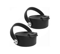 Flip Coffee Lids for Hydro Flask Wide Mouth Bottle 12 16 18 20 32 40 64 Oz,Flexible Handle Lid Repla