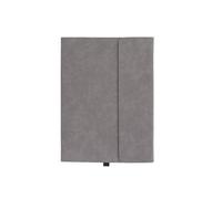 Flip Cover PU Leather Case for Surface Pro 9/10/11 Tablet Sleeve for Surface Pro 11 10 9 Stand Case Grey