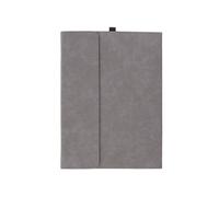 Flip Cover PU Leather Case for Surface Pro X Tablet Sleeve for for Surface Pro X Stand Case Grey