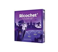 FLIP FLAP Ricochet - Juego de Mesa de investigación y deducción - Asociación de Ideas - Juego de Juego para un Jugador o cooperativo - 30 acertijos - Juego de Palabras - adivinanzas - Rebus