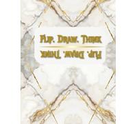 Flip Sketch & Note Book - 8.5 x 11 Dual-Sided Notebook with Lined and Blank Pages | For Right & Left-Handed Users | 120 Pages for Drawing, Journaling, ... Notebook Designed for Creativity and Comfort