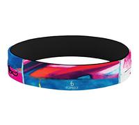 FlipBelt Cinturón para Correr con Cremallera para teléfono y Accesorios pequeños, Bolsa de Ejercicio para Mujeres y Hombres, XL, acrílico Verano