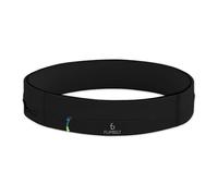FlipBelt Zipper Cinturón multibolsillo con Cremallera, Unisex Adulto, Negro, S