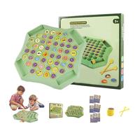 Flipfun Flip Match Board Game, 52PCS FlipsChess Memory Chess Game, Memory Checkerboard Over Card Boards for Kids and Adults (3 Sets)