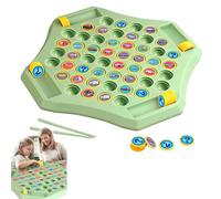 Flipfun Flip-Match Board Game for Kids, Memory Games for Kids Ages 8-12, Flip Memory Chess, Memory Chess Game for Kindergarten Gathering Activity (Traffic Patterns)