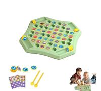 Flipfun Match Board Game, Memory Checkerboard Over Card Board, 52PCS Flip Chess Memory Game, Double Educational Toys, for Family Party Game (Transportation)