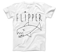 Flipper As Worn by Kurt Cobain Mens T Shirt 100% Cotton Daniel Johnston Grunge Size 3XL