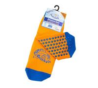 Flipper Swimsafe 1052 - Aquasocks con suela antideslizante en azul-naranja, para niños y bebés, talla 23 -26, ideal para ir a la piscina sin preocupaciones