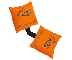 Flipper Swimsafe 1080 - Cojín de natación para niños de algodón, ayuda segura para nadar con banda elástica ajustable para aprender a nadar