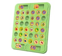 Flipping Chess: juego de estrategia con temática de frutas, tablero de cartas portátil, diseño interactivo para dos jugadores, material duradero | Divertido juego de aprendizaje para niños en edad pre