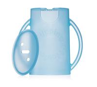 Flipping Holder Soporte para bolsas de alimentos a prueba de apretar para niños pequeños, bebés, niños, sin desorden, sin apretar, caja de jugo, soporte para bebidas y puré de manzana, con asas y tapa