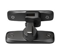 Flipping Latch Door Lock - Aluminio Alloy Heavy Duty Flipping Door Latch,90°/180° Anti-theft Swing Door Latch With Hardware For Gate Barn Garage Garden Fence Shed Window Gabinete