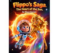 Flippo's Saga The Heart of the Sun: |FlippoStories| children's book| space adventure| adventure| space| gift book| educational book (Flippo Saga: Space Adventure)