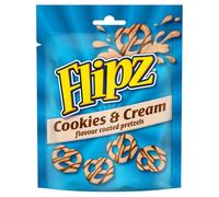 Flipz Cookies & Cream Salty Sweet Pretzel Snack, 90g