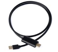 FLIR Cable adaptador USB acústico: transfiere datos entre la cámara acústica y la computadora.