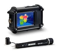 FLIR Cx5 Cámara termográfica para áreas peligrosas con WiFi: sensor de imágenes infrarrojo de alta resolución + medidor de humedad FLIR MR40 (escala única)