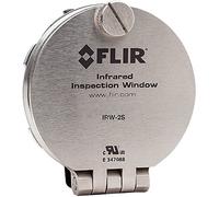 Flir IRW-2S Ventana de Inspección Infrarroja de Acero de 2 Pulgadas | Seguridad arco eléctrico, visual/térmico/fusión, marco acero inox, resist. corrosión, kit instalación