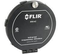 Flir IRW-4C Ventana de Inspección Infrarroja de 4 Pulgadas | Lichtbogenschutz, visuell/thermisch/Fusion, eloxierter Alu-Rahmen, klappbare Abdeckung, Montagekit