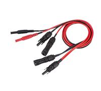 FLIR TA90 Cables Prueba Dobles MC4 con Conector Banana, CAT III | MC4 macho y hembra, cables 60pulg, conexión PV paralelo, hasta 1500V, resolución problemas PV