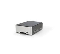 FLIRC Case - Carcasa De Aluminio Para Raspberry Pi 5, Plata/Negro