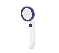 Flisdtry 1 ducha que ahorra agua, ABS de alta presión con interruptor de parada, ducha de mano, boquilla de masaje anticaída