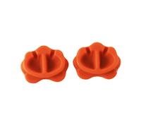 Flisdtry 2 almohadillas de filtro de sonido de goma para accesorios de instrumentos de cuerda