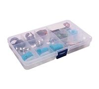 Flisdtry 45 accesorios de guitarra, 17 púas de dedo, 20 púas de guitarra y 8 protectores de dedos de guitarra para guitarra acústica