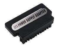 Flisdtry Adaptador ATX de 24 hembra a 24 macho en ángulo adaptador de enchufe de alimentación de 24 a 24 para cable de alimentación de PC de escritorio