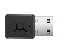 Flisdtry Adaptador Bluetooth USB inalámbrico A30 5.0 Dongle Music Audio Receptor Transmisor para PC Ordenador USB Bluetooth Adaptador