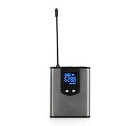 Flisdtry Auricular inalámbrico micrófono portátil inalámbrico mini receptor auricular Lavalier micrófono Lavalier micrófono