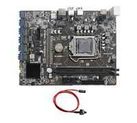 Flisdtry B250C BTC placa base +cable interruptor 12XPCIE a USB3.0 GPU ranura LGA1151 soporte DDR4 DIMM RAM computadora placa base