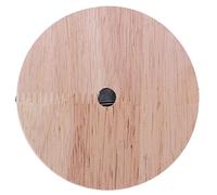 Flisdtry Base de lámpara estilo moderno Placa de techo Soporte de techo de madera e27 Lámpara de araña Base DIY accesorios de iluminación Φ100mm tornillo