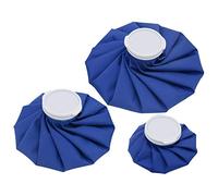 Flisdtry Bolsas de hielo impermeables sin fugas de 3 tamaños, reutilizables para deportes y frío postoperatorio