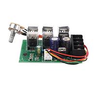 Flisdtry DC 9-55V 40A 2000W PWM DC Motor Bomba Regulador de velocidad de potencia Controlador de velocidad no electrónico de velocidad