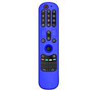 Flisdtry de silicona para mando a distancia AN-MR21GC MR21N/21GA para OLED TV Remote AN MR21GA (azul)