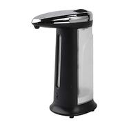 Flisdtry Dispensador automático de jabón con sensor de 400 ml, dispensador de jabón sin contacto, dispensador de jabón tipo colocación