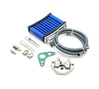 Flisdtry Kit de cambio de radiador de aceite para motocicleta y motocicleta Pit Dirt Bike/Motocicleta, para motor de aceite fresco de 110 cc, 125 cc, 140 cc, 150 cc, ATV