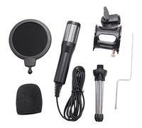 Flisdtry Micrófono profesional USB condensador micrófono de computadora micrófono de conferencias voz Gaming micrófono USB micrófono para computadora de conferencias