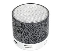 Flisdtry Mini altavoz inalámbrico BT, reproductor de música de altavoz de subwoofer USB con soporte ligero U-Disk TF tarjeta