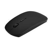 Flisdtry Ratón óptico M105, apto para ordenador portátil, plano, Bluetooth, inalámbrico, color negro