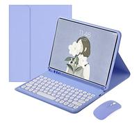 Flisdtry redonda desmontable para Mini 6 Mini 6ª generación de 8.5 pulgadas ( lavanda)