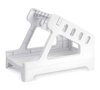 Flisdtry Soporte de etiquetas de envío para rollo y etiquetas térmicas Fanfold funciona con impresora de etiquetas de escritorio