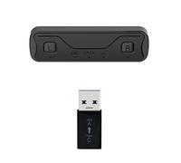 Flisdtry Transmisor Compatible con Bluetooth Tipo C con Dos adaptadores compatibles con Bluetooth para transmisor de TV de computadora