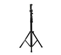 Flisdtry Trípode para teléfono móvil de aleación de aluminio de una sola pieza con clip para teléfono compatible con teléfonos inteligentes