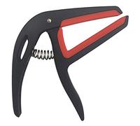 Flisdtry Ukelele con clip de transposición para guitarra acústica negra y roja